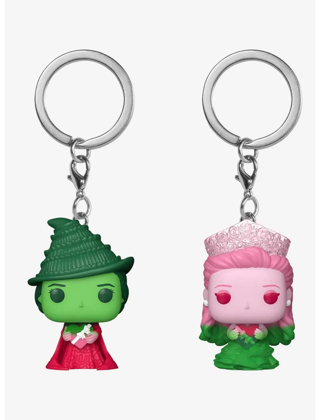 Funko Pocket Pop! Keychain Wicked Elphaba Thropp & Glinda Upland Ombré Vinyl Keychain Set