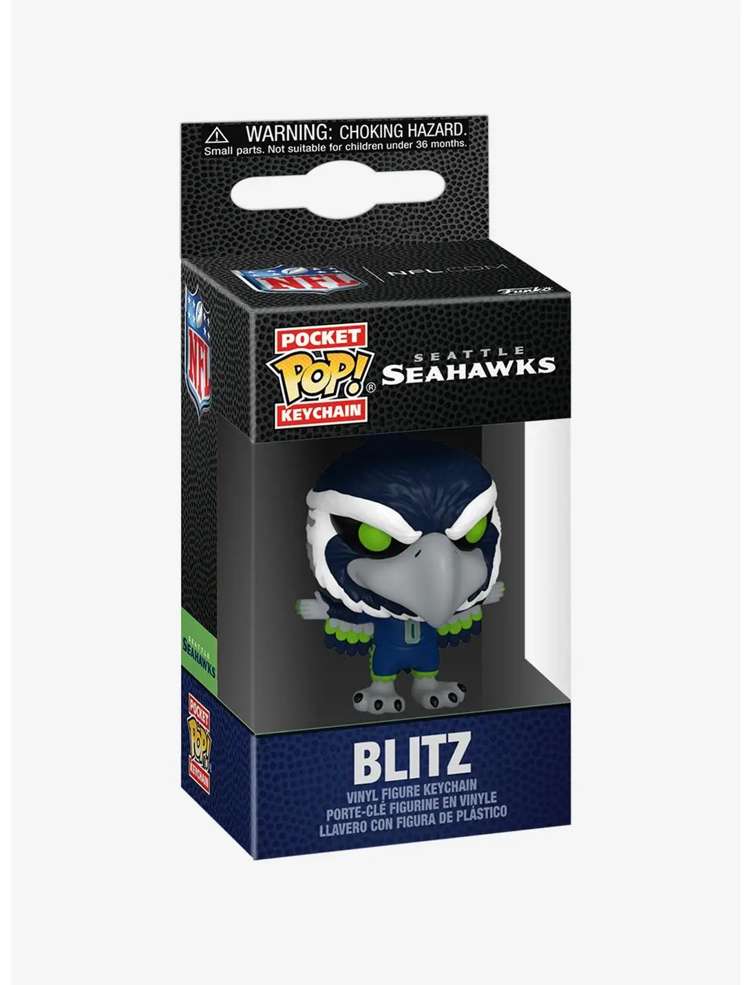 Funko Pocket Pop! NFL Seattle Seahawks Blitz Vinyl Keychain