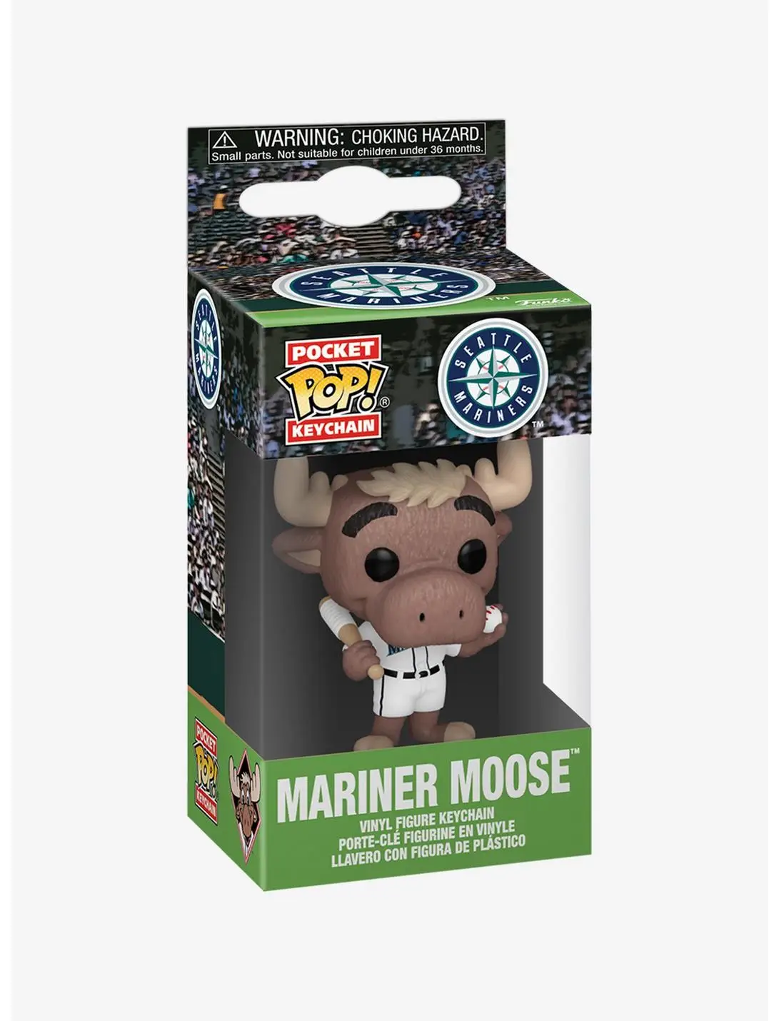 Funko Pocket Pop! Seattle Mariners Mariner Moose Vinyl Keychain