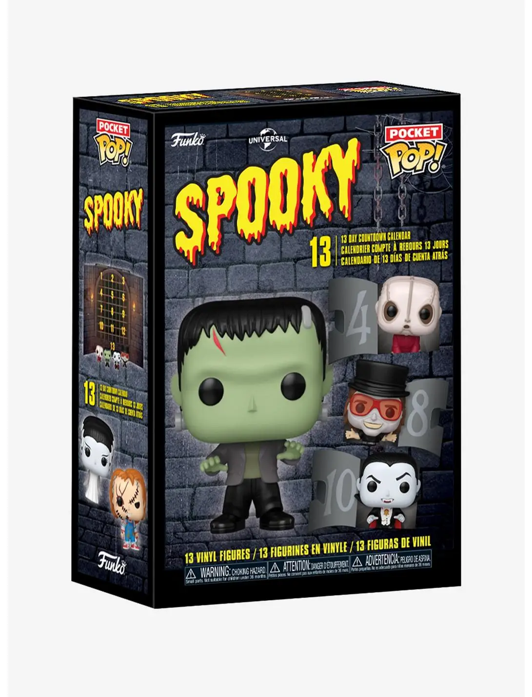 Funko Pocket Pop! Universal Horror Spooky 13 Day Countdown Calendar