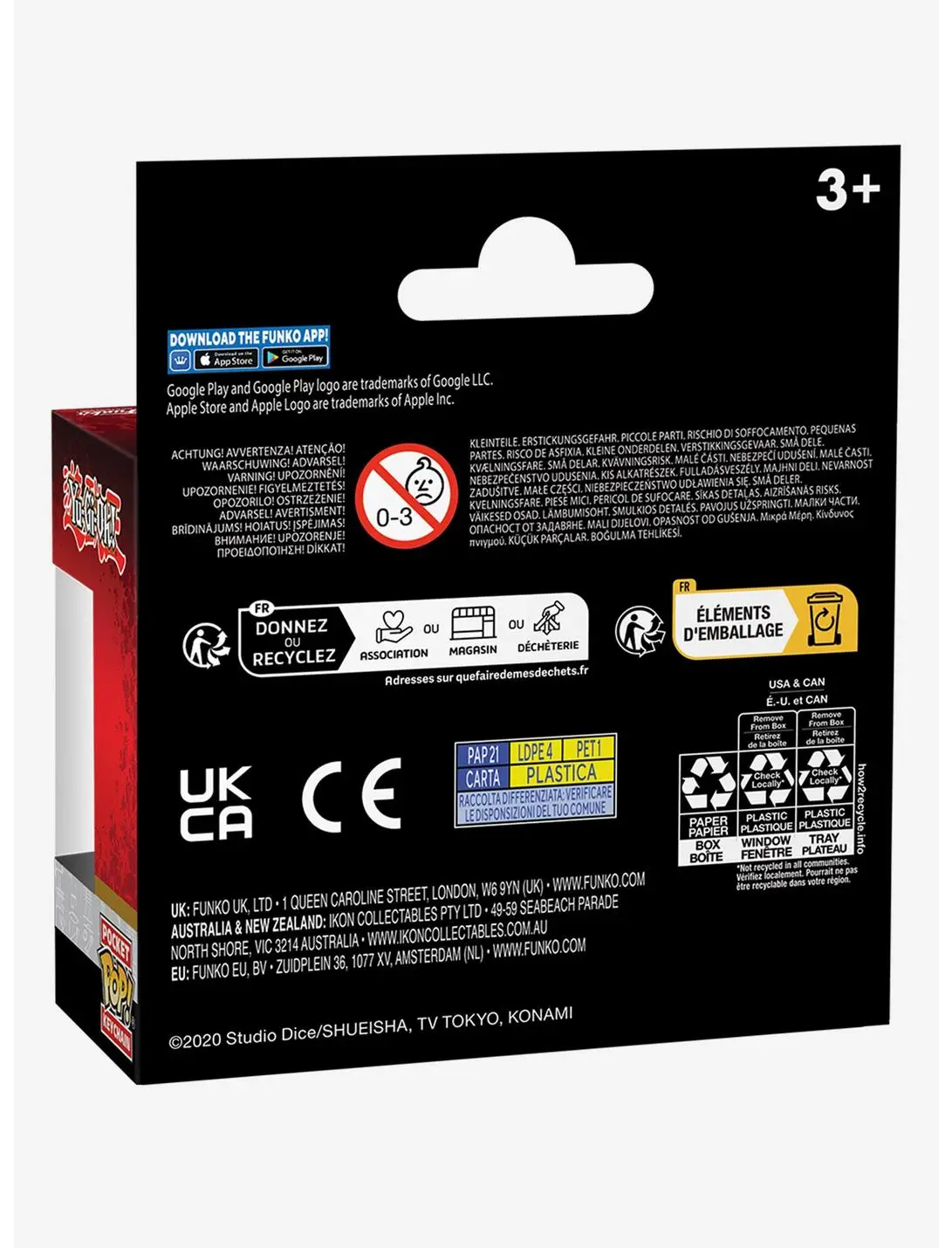 Funko Pocket Pop! Yu-Gi-Oh! Winged Kuriboh Vinyl Figure Keychain