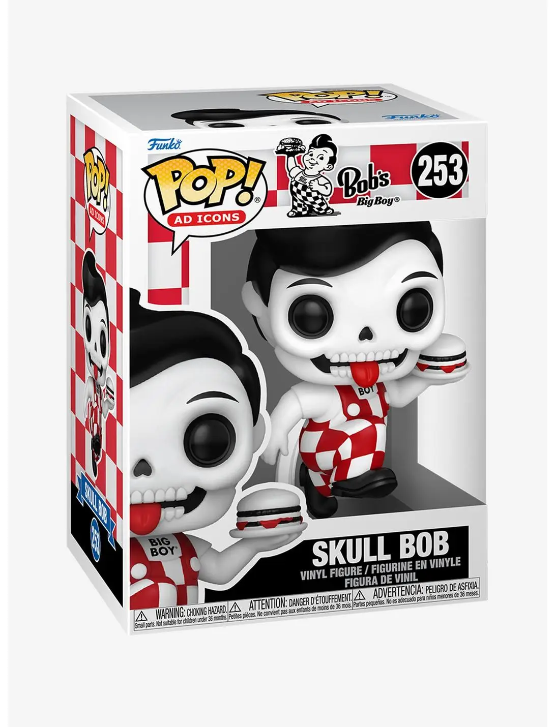 Funko Pop! Ad Icons Bob's Big Boy Skull Bob Vinyl Figure