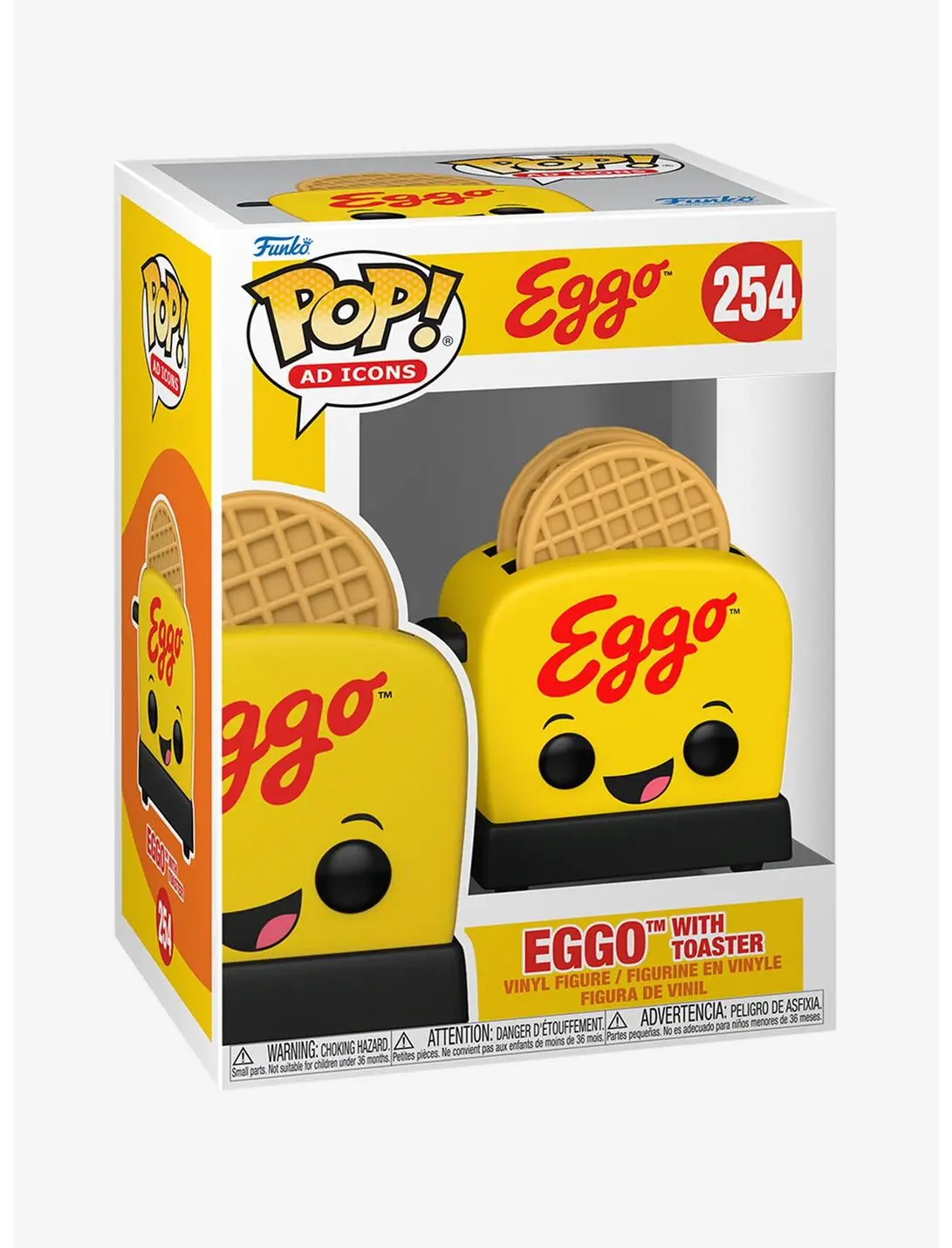 Funko Pop! Ad Icons Eggo With Toaster Vinyl Figure