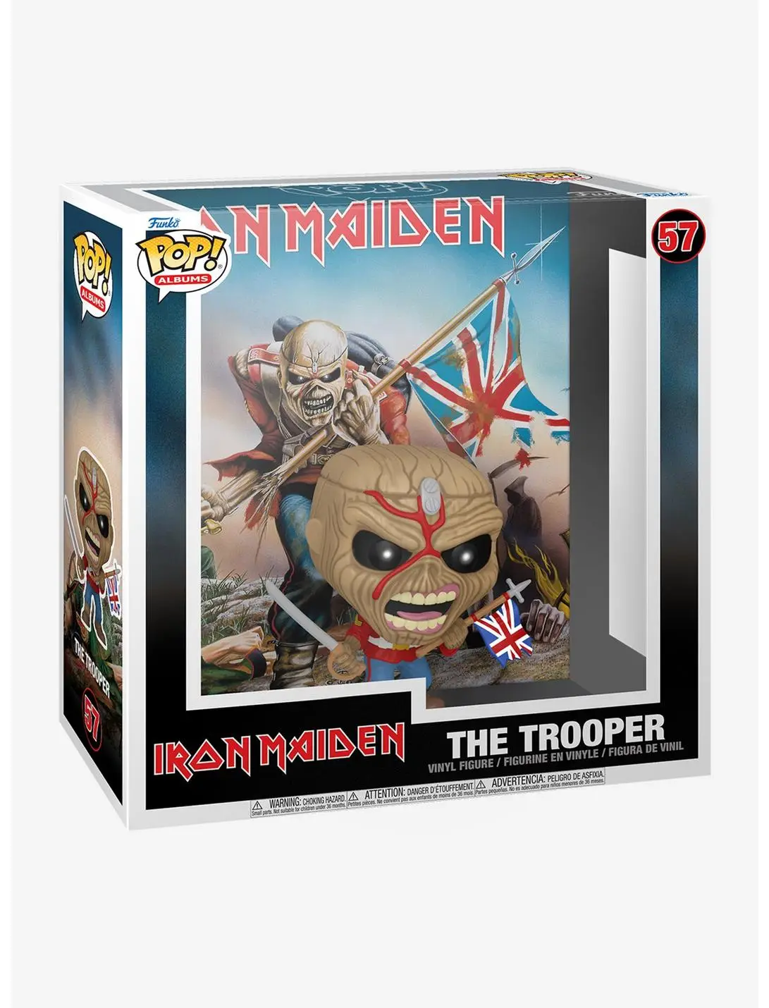 Funko Pop! Albums Iron Maiden The Trooper Vinyl Figure