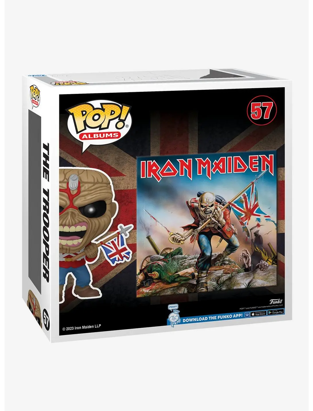 Funko Pop! Albums Iron Maiden The Trooper Vinyl Figure