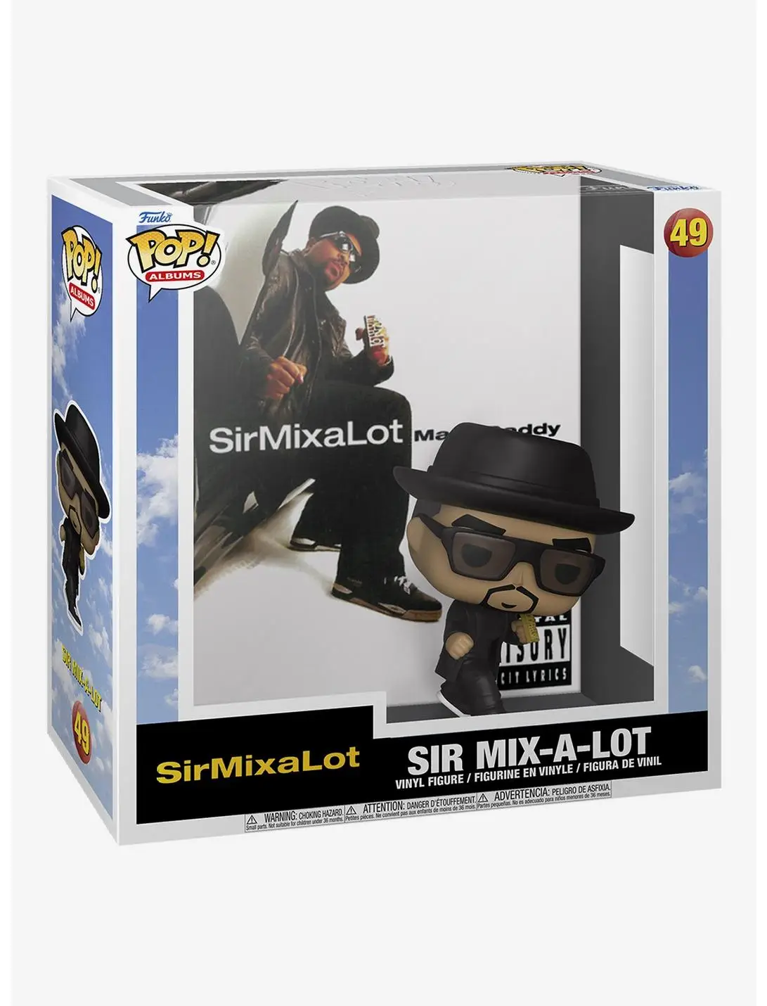Funko Pop! Albums Sir Mix-a-Lot Mack Daddy Vinyl Figure