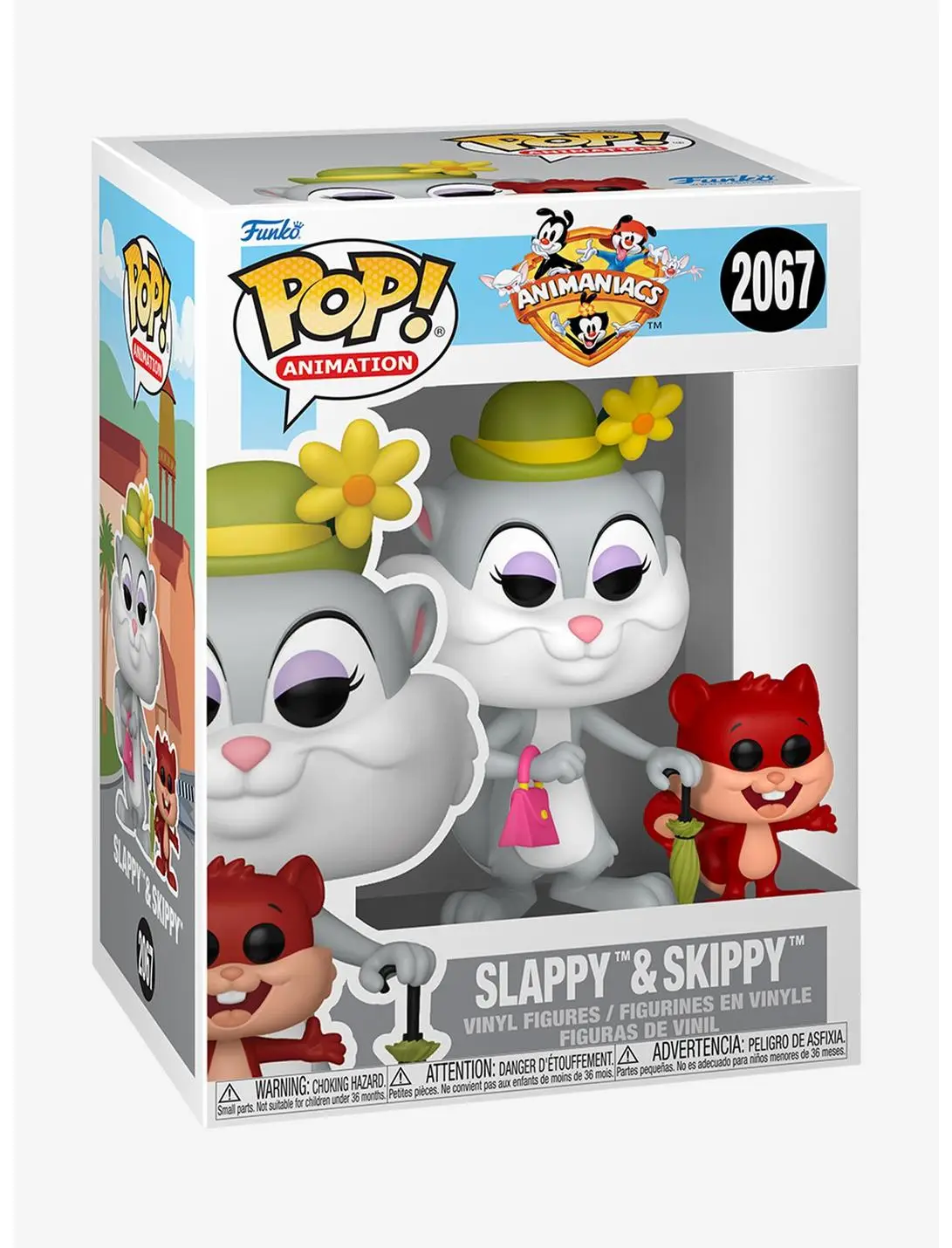 Funko Pop! Animation Animaniacs Slappy & Skippy Vinyl Figure