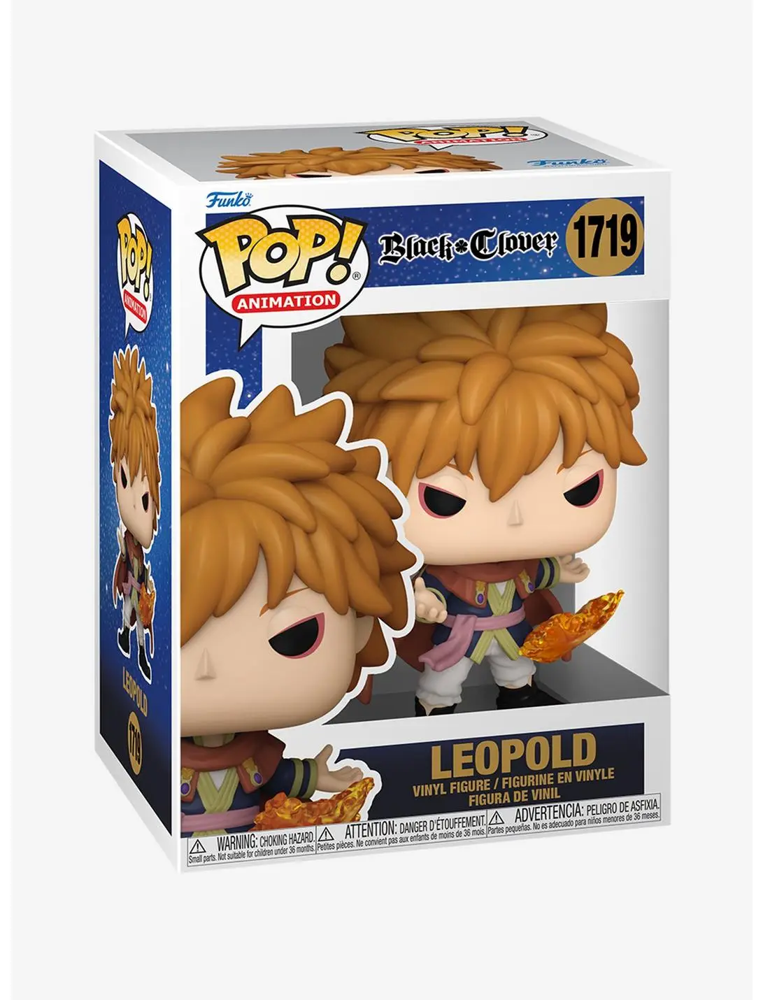 Funko Pop! Animation Black Clover Leopold Vinyl Figure