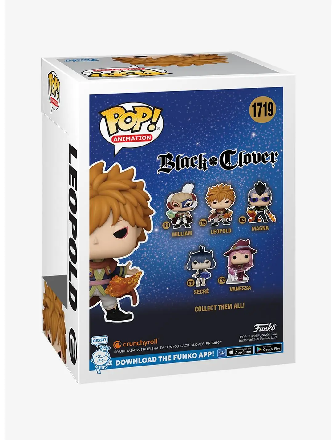Funko Pop! Animation Black Clover Leopold Vinyl Figure