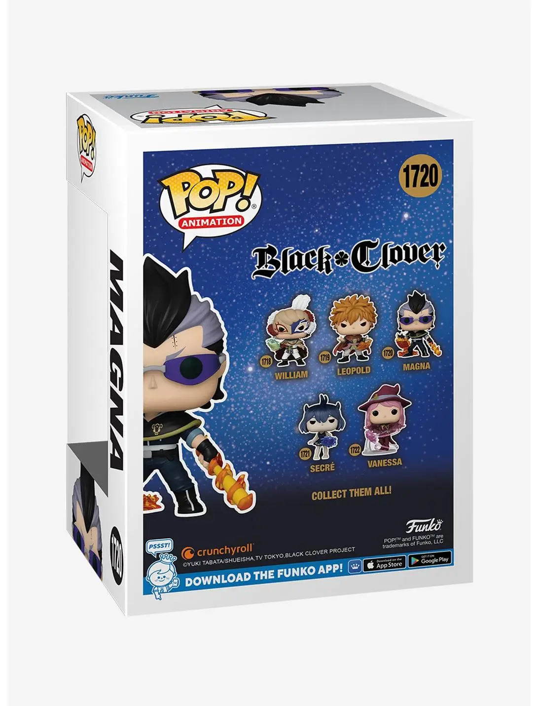 Funko Pop! Animation Black Clover Magna Vinyl Figure