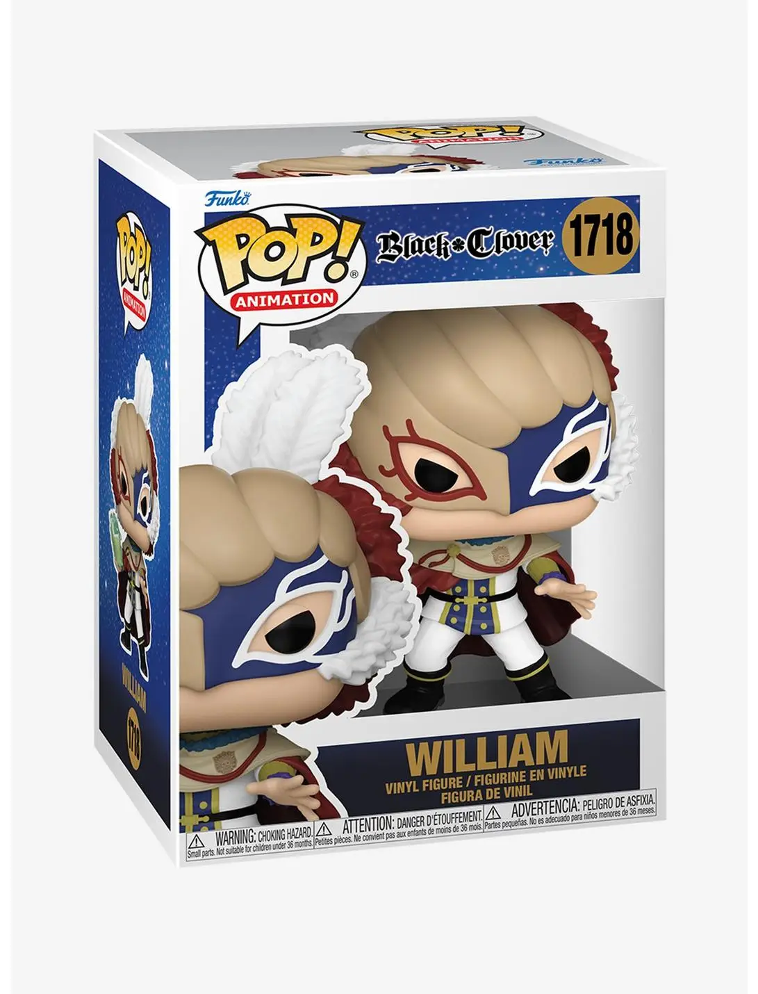 Funko Pop! Animation Black Clover William Vinyl Figure