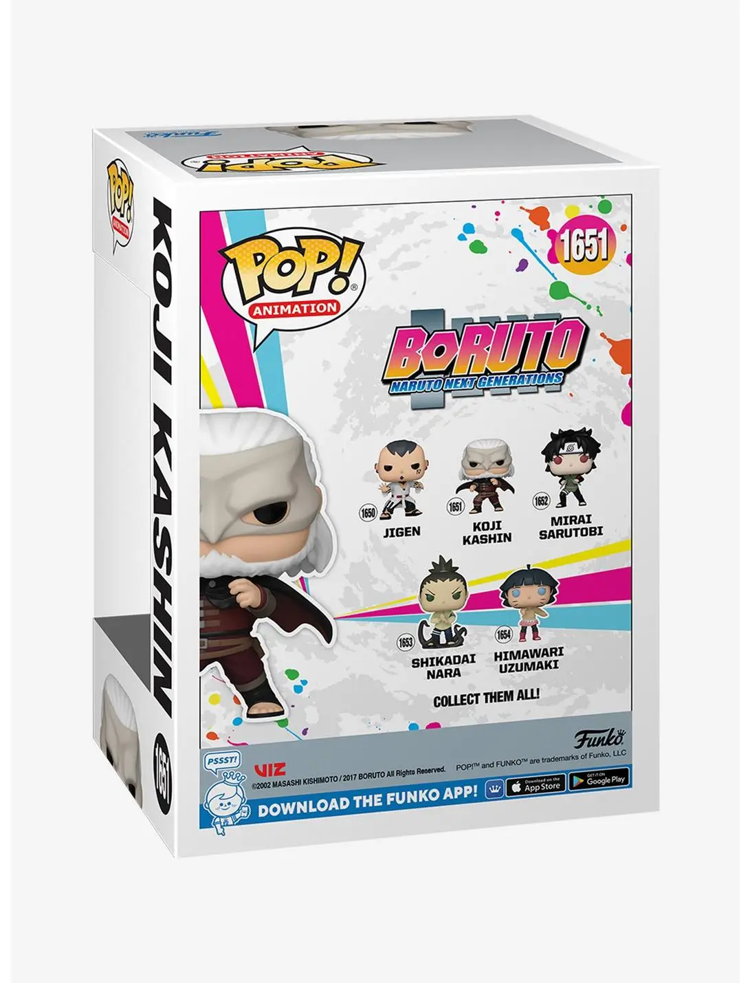 Funko Pop! Animation Boruto: Naruto Next Generations Koji Kashin Vinyl Figure