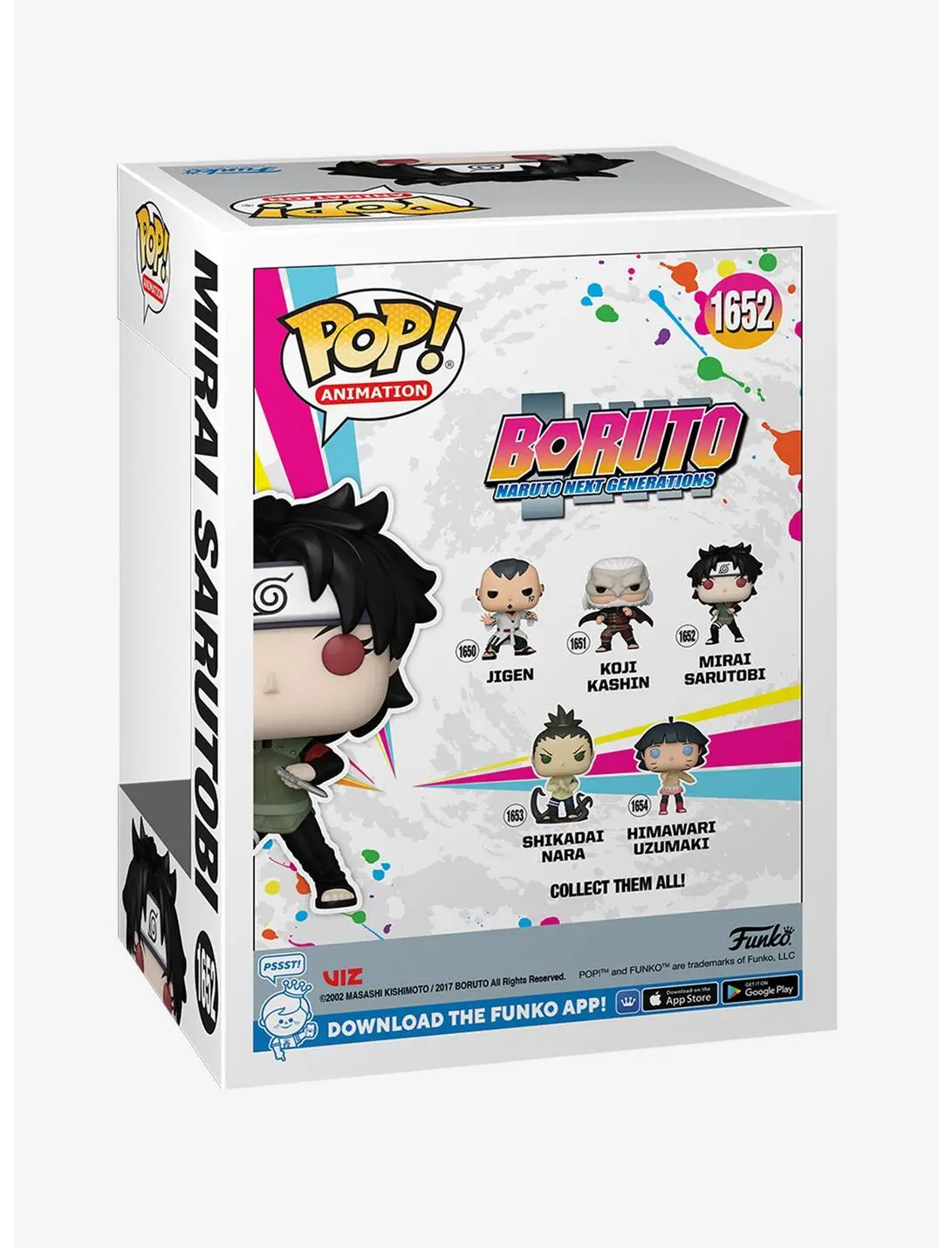 Funko Pop! Animation Boruto: Naruto Next Generations Mirai Sarutobi Vinyl Figure