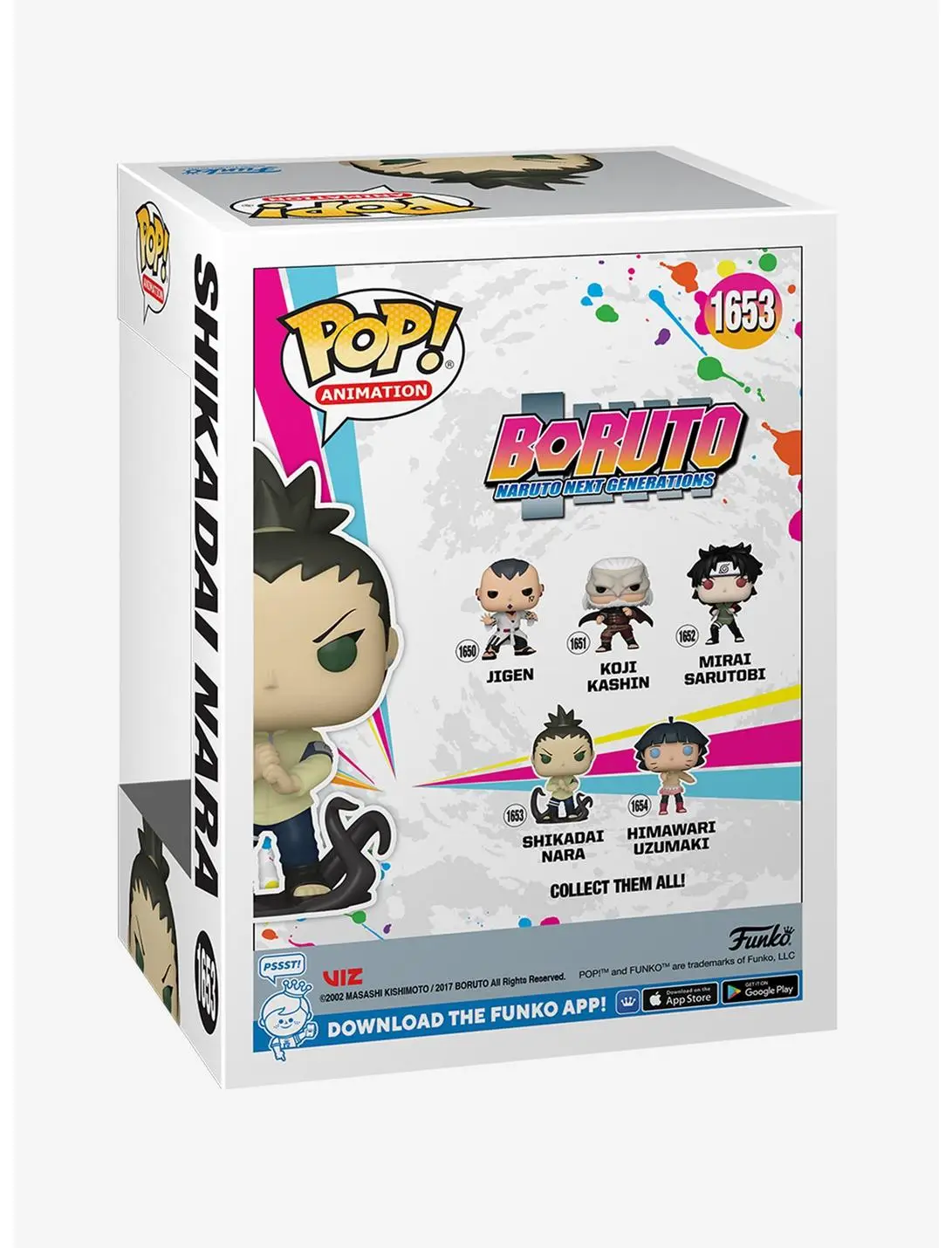 Funko Pop! Animation Boruto: Naruto Next Generations Shikadai Nara Vinyl Figure