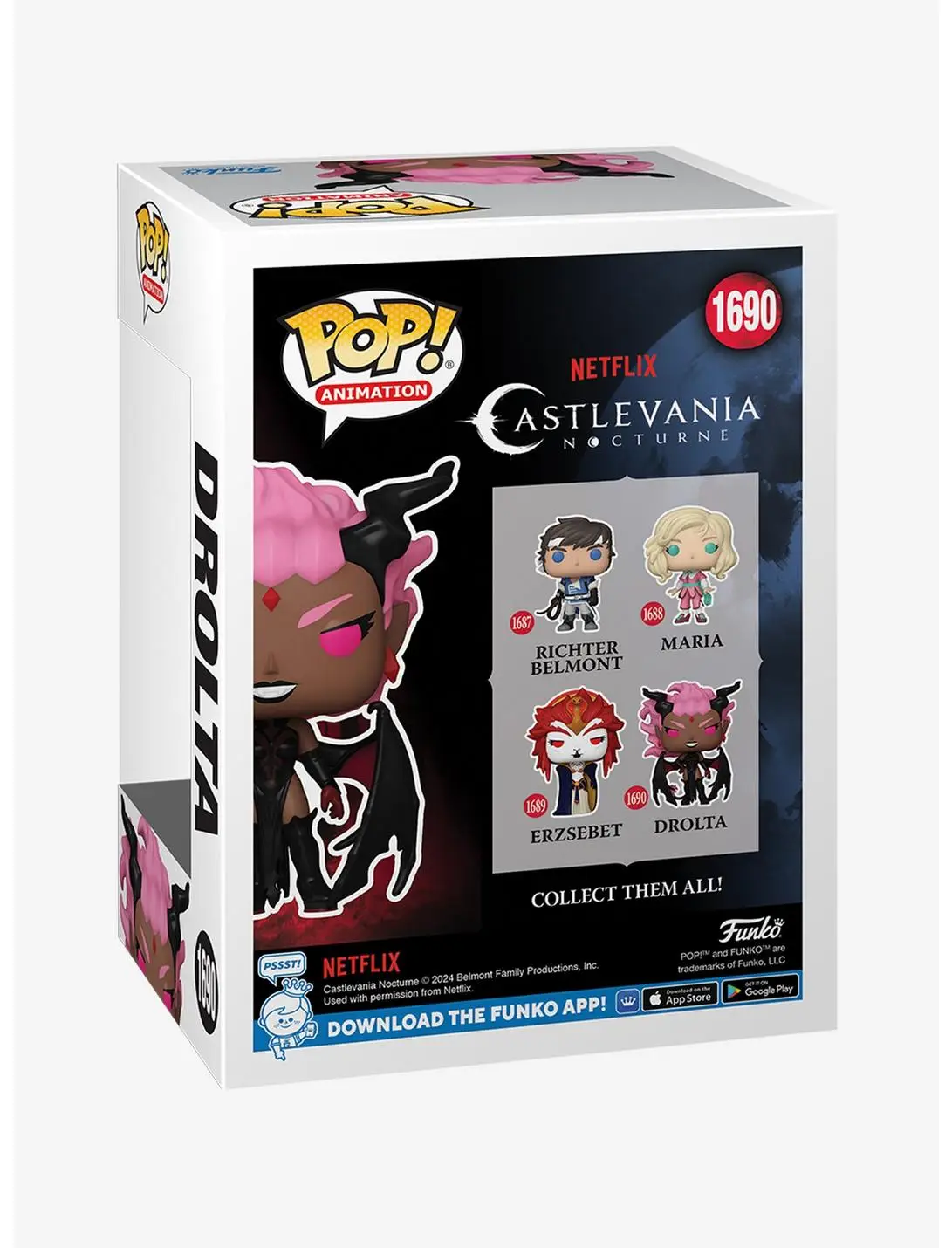 Funko Pop! Animation Castlevania: Nocturne Drolta Vinyl Figure