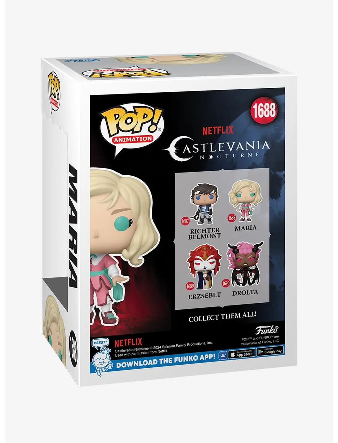 Funko Pop! Animation Castlevania: Nocturne Maria Vinyl Figure