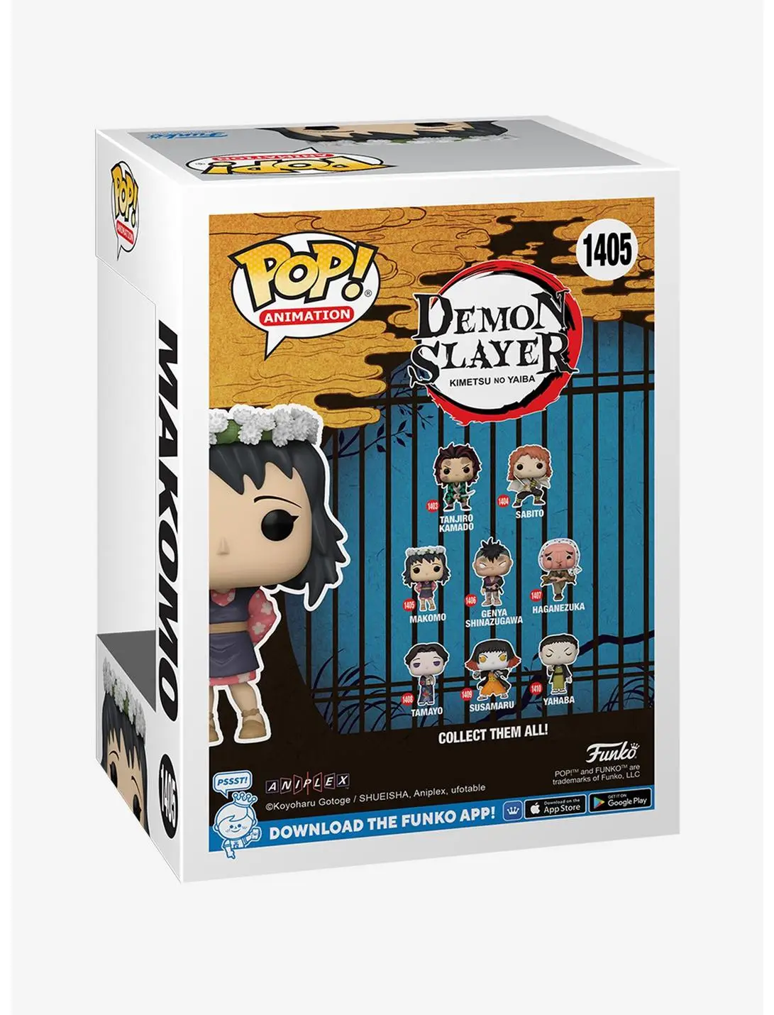 Funko Pop! Animation Demon Slayer: Kimetsu no Yaiba Makomo Vinyl Figure