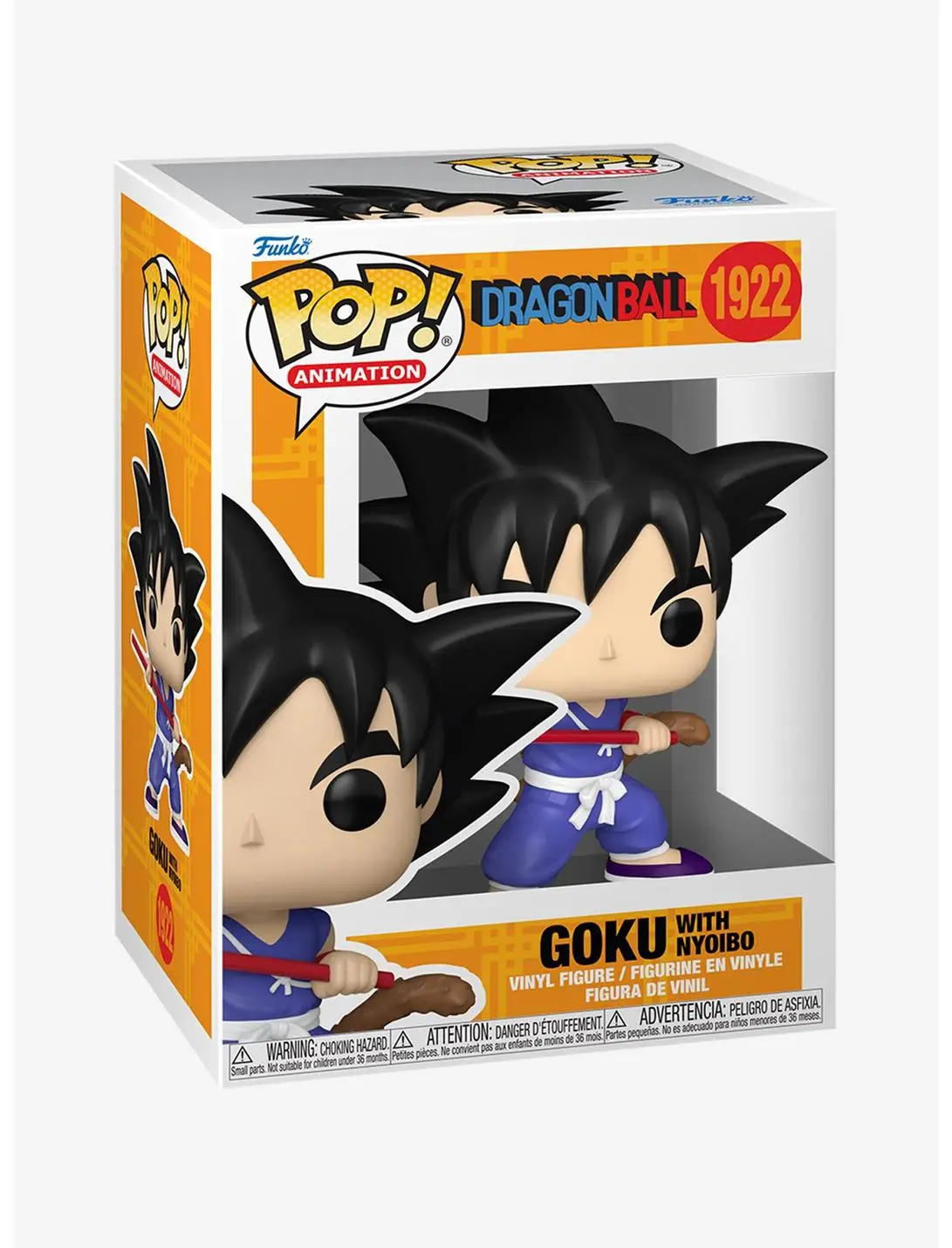 Funko Pop! Animation Dragon Ball Goku with Nyoibo Vinyl Figure