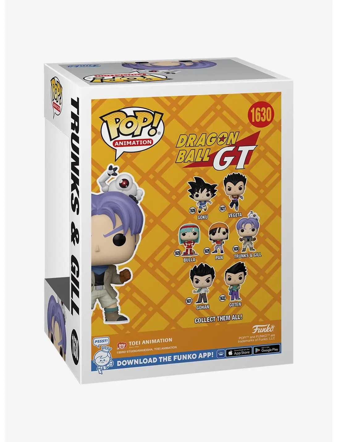 Funko Pop! Animation Dragon Ball GT Trunks & Gill Vinyl Figure
