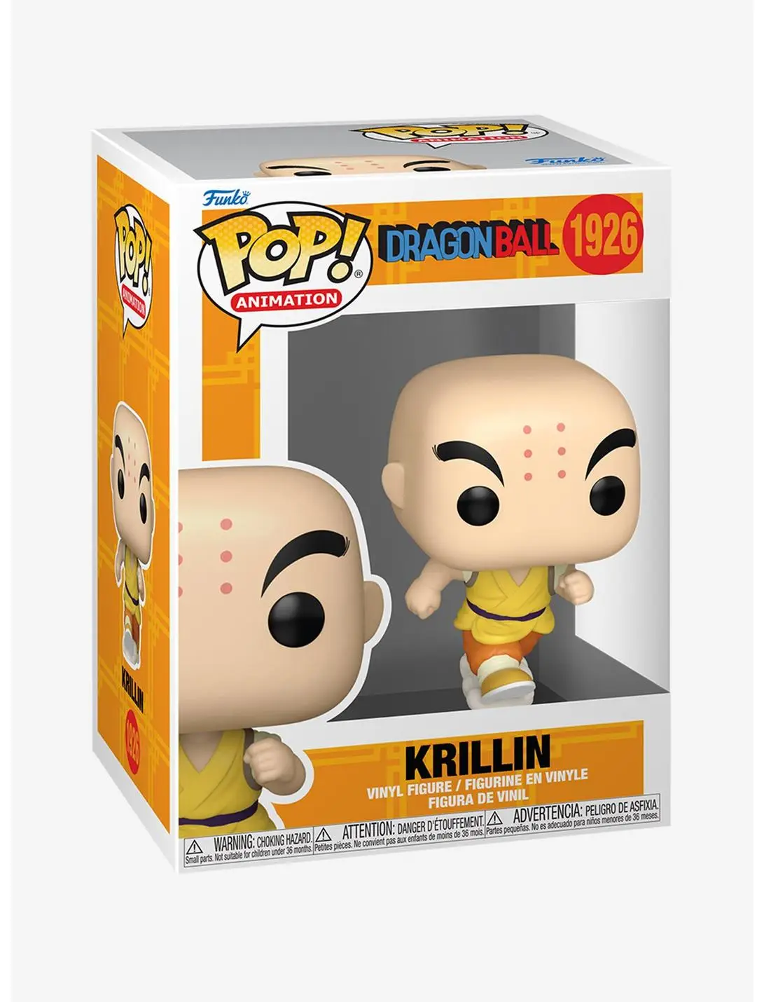 Funko Pop! Animation Dragon Ball Krillin Vinyl Figure
