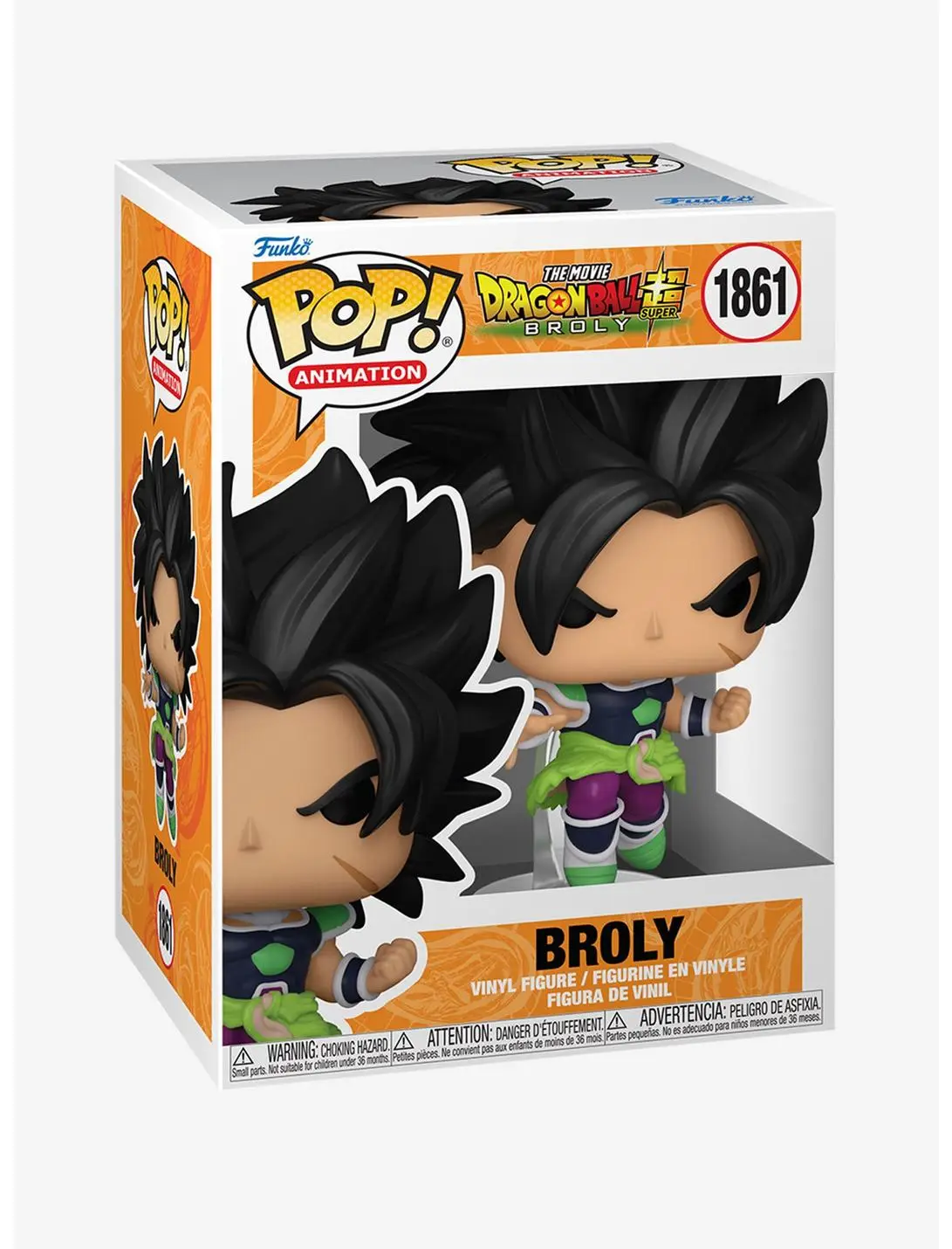 Funko Pop! Animation Dragon Ball Super: Broly The Movie Broly Vinyl Figure