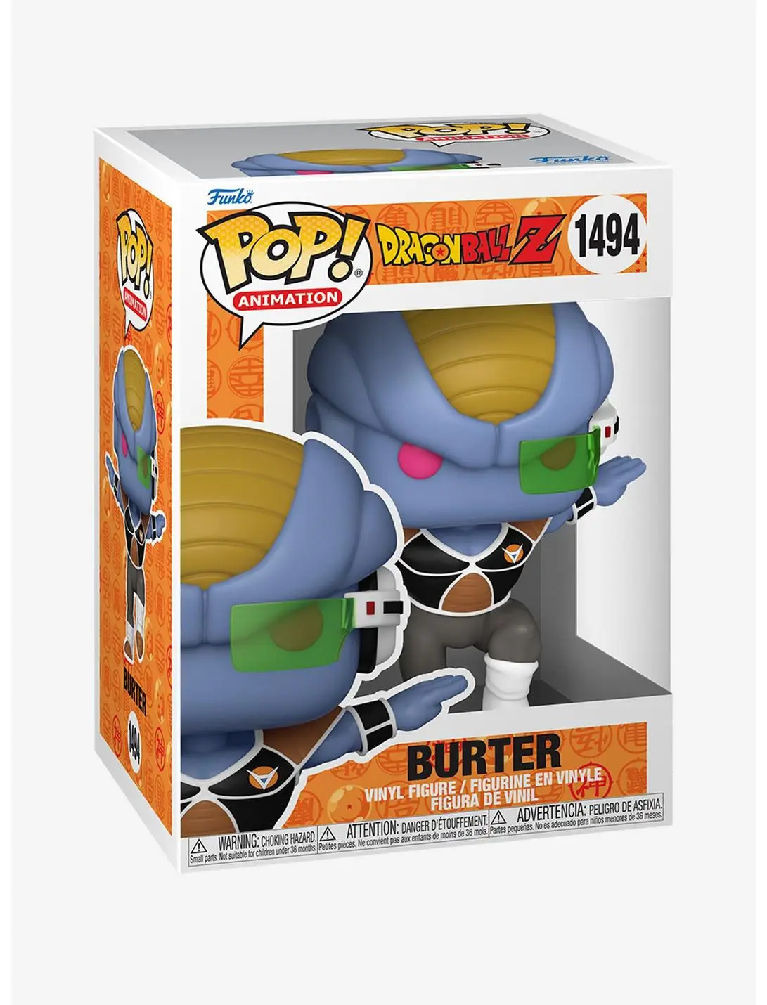 Funko Pop! Animation Dragon Ball Z Burter Vinyl Figure