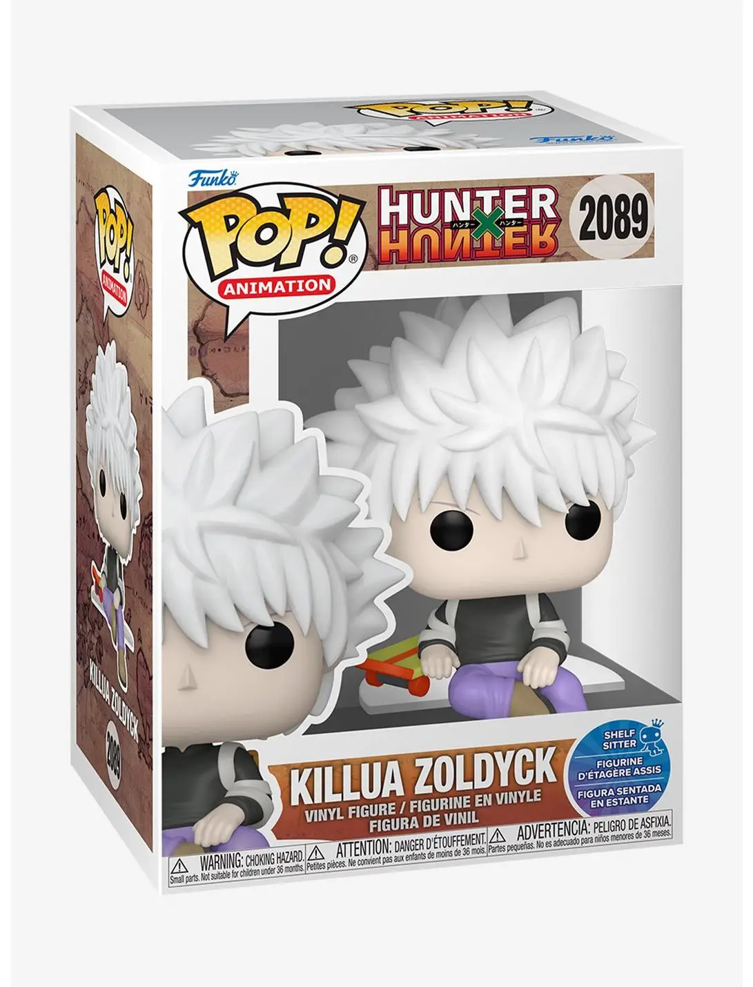 Funko Pop! Animation Hunter x Hunter Killua Zoldyck Shelf Sitter Vinyl Figure