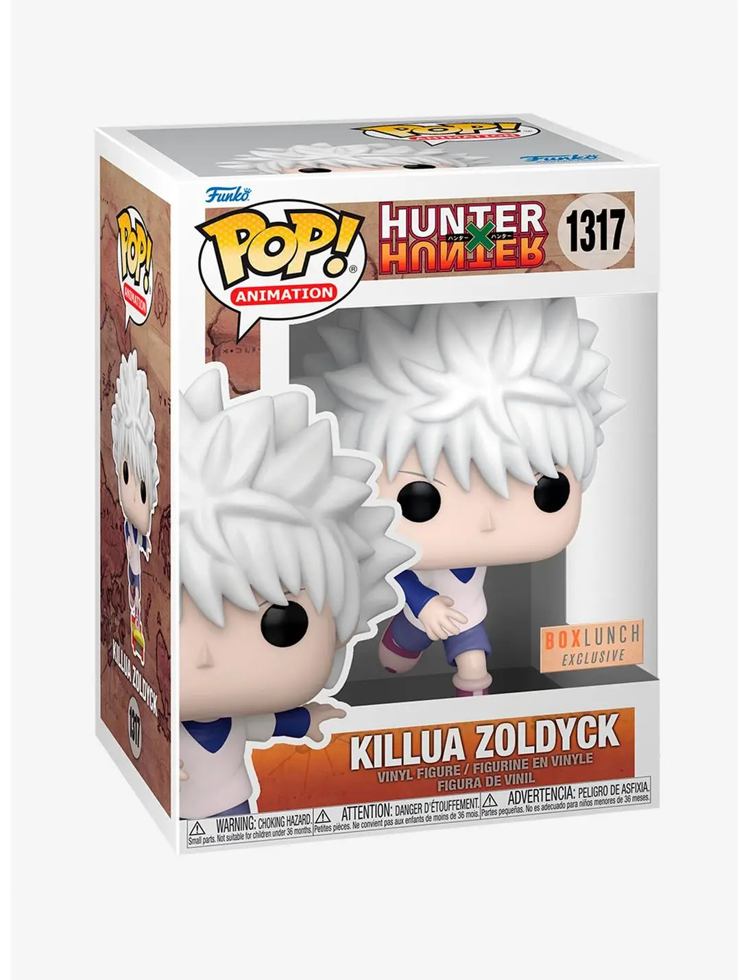 Funko Pop! Animation Hunter x Hunter Killua Zoldyck (Skateboarding) Vinyl Figure - BoxLunch Exclusive