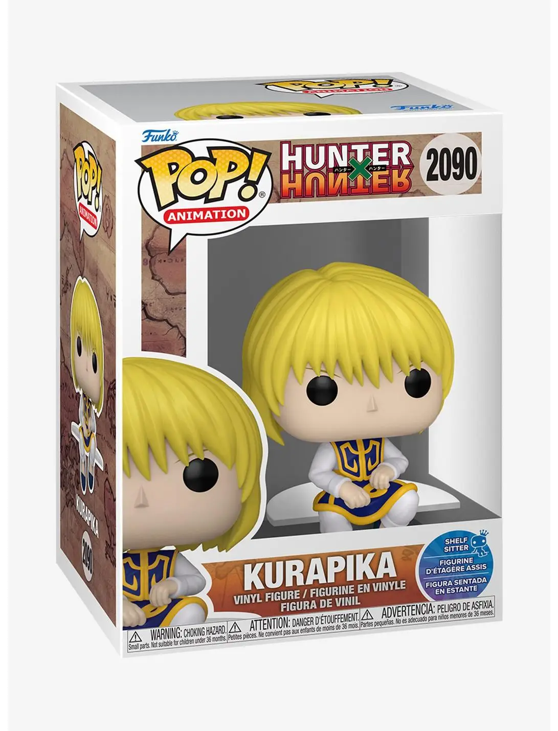 Funko Pop! Animation Hunter x Hunter Kurapika Shelf Sitter Vinyl Figure