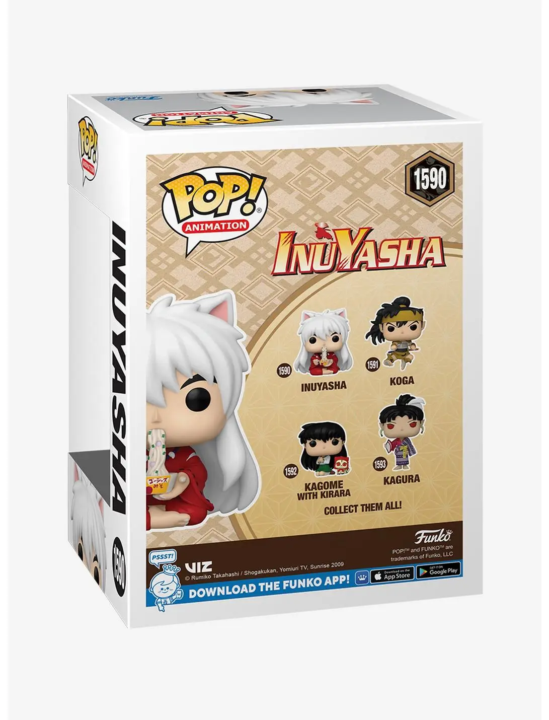 Funko Pop! Animation InuYasha Inuyasha Noodles Vinyl Figure