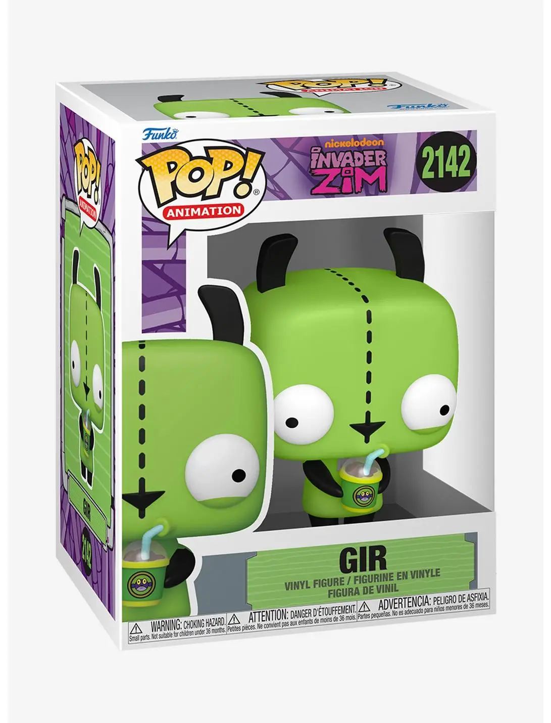 Funko Pop! Animation Invader Zim GIR Vinyl Figure