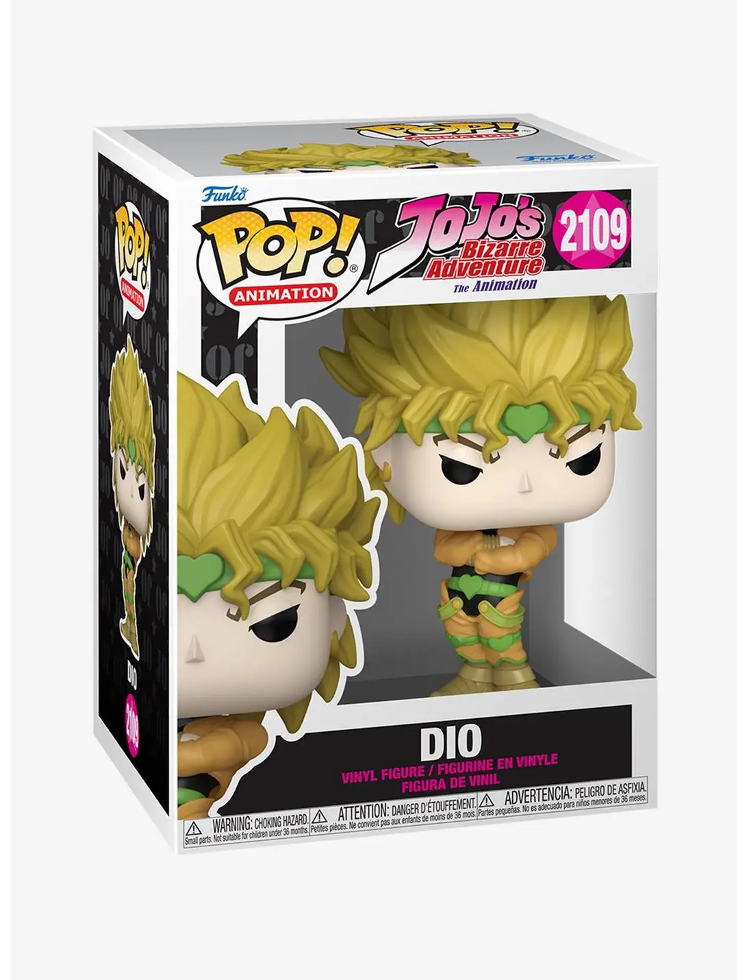 Funko Pop! Animation JoJo's Bizarre Adventure Dio Vinyl Figure