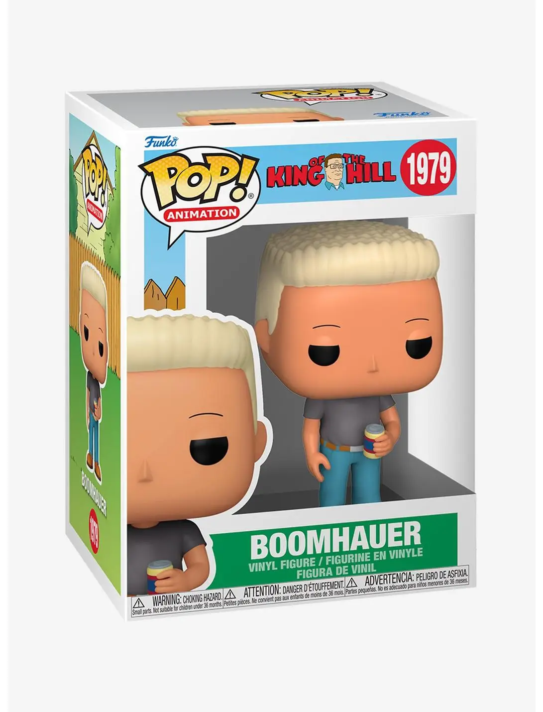 Funko Pop! Animation King of the Hill Boomhauer Vinyl Figure