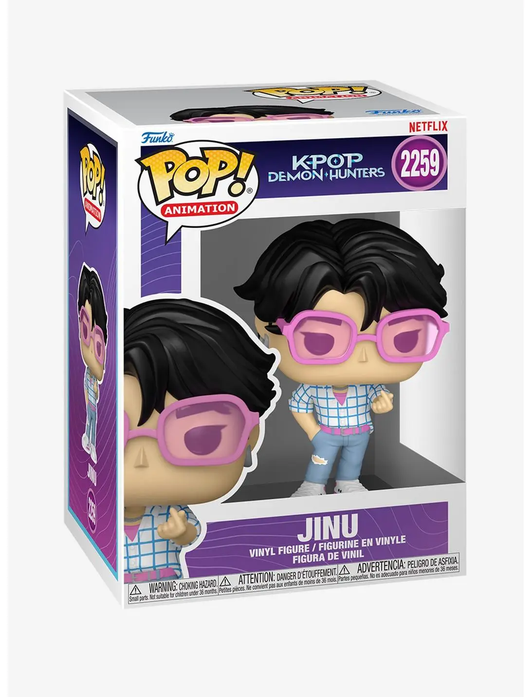 Funko Pop! Animation KPop Demon Hunters Jinu Vinyl Figure