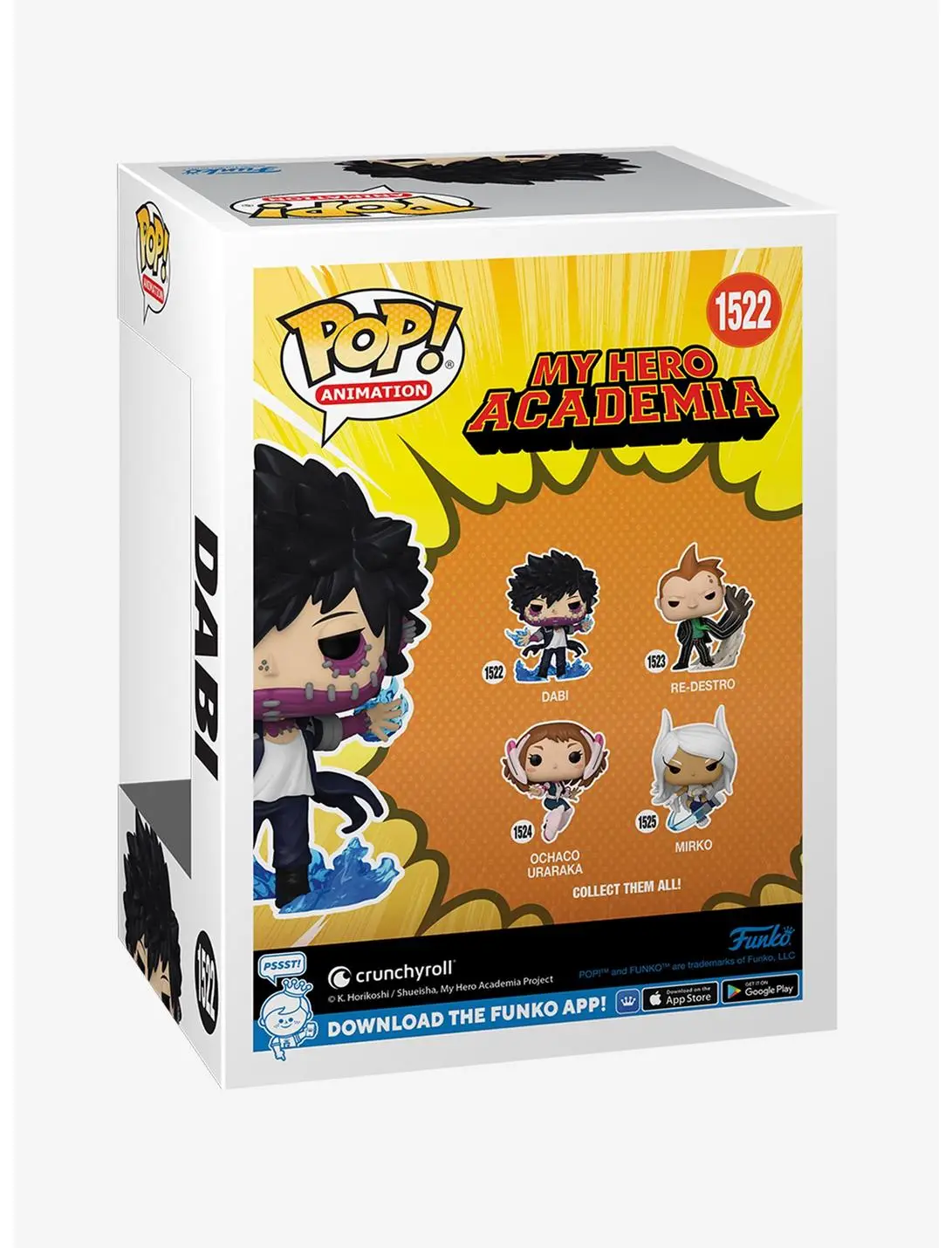 Funko Pop! Animation My Hero Academia Dabi Vinyl Figure