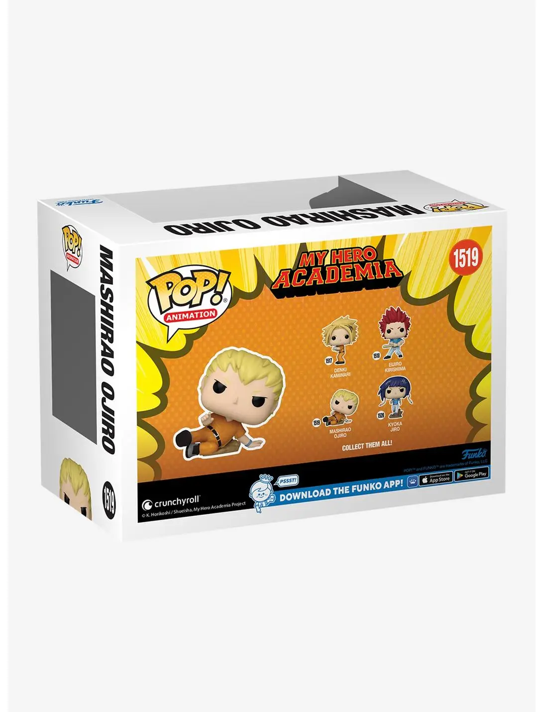 Funko Pop! Animation My Hero Academia Mashirao Ojiro Vinyl Figure