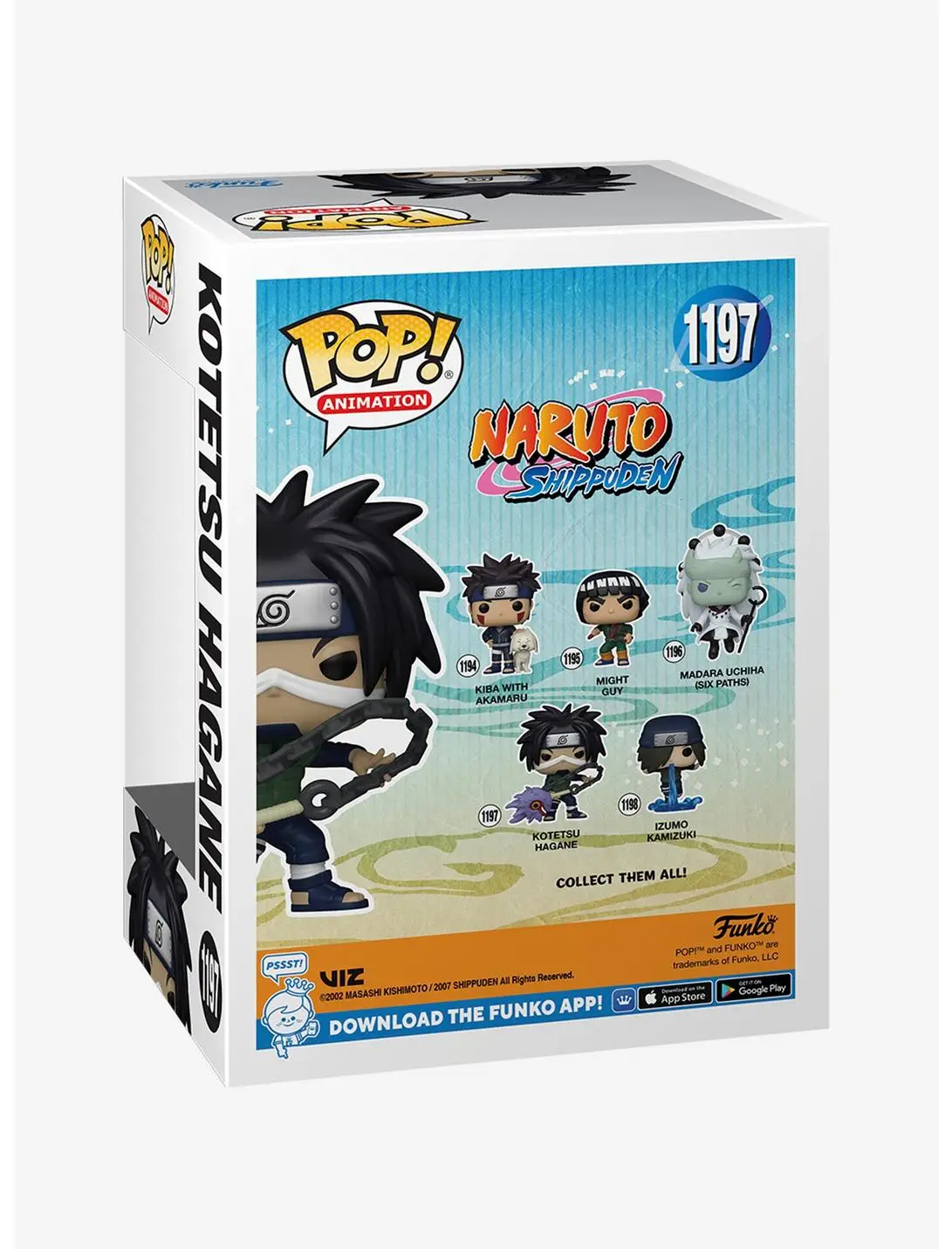 Funko Pop! Animation Naruto Shippuden Kotetsu Hagane Vinyl Figure