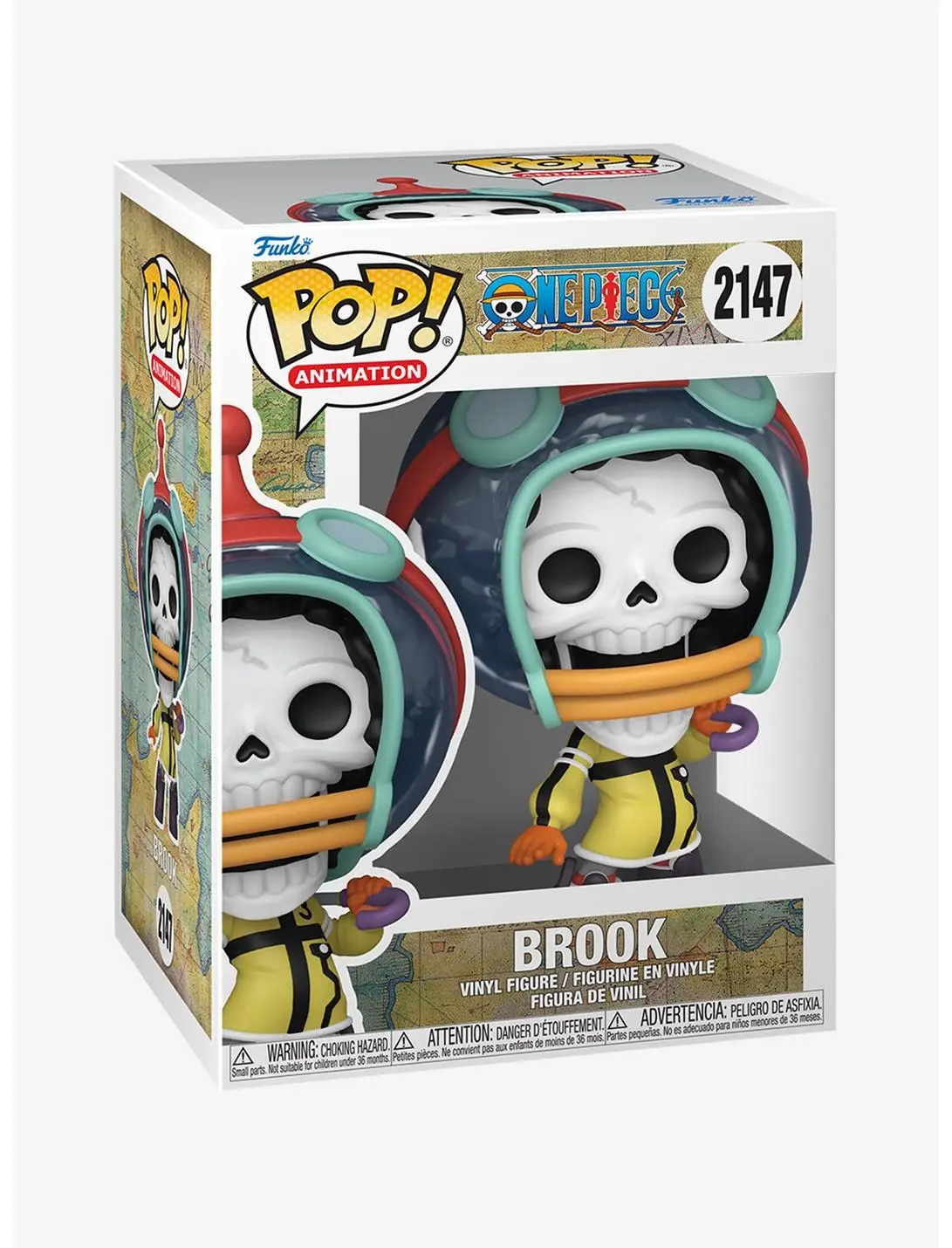 Funko Pop! Animation One Piece Brook Vinyl Figure