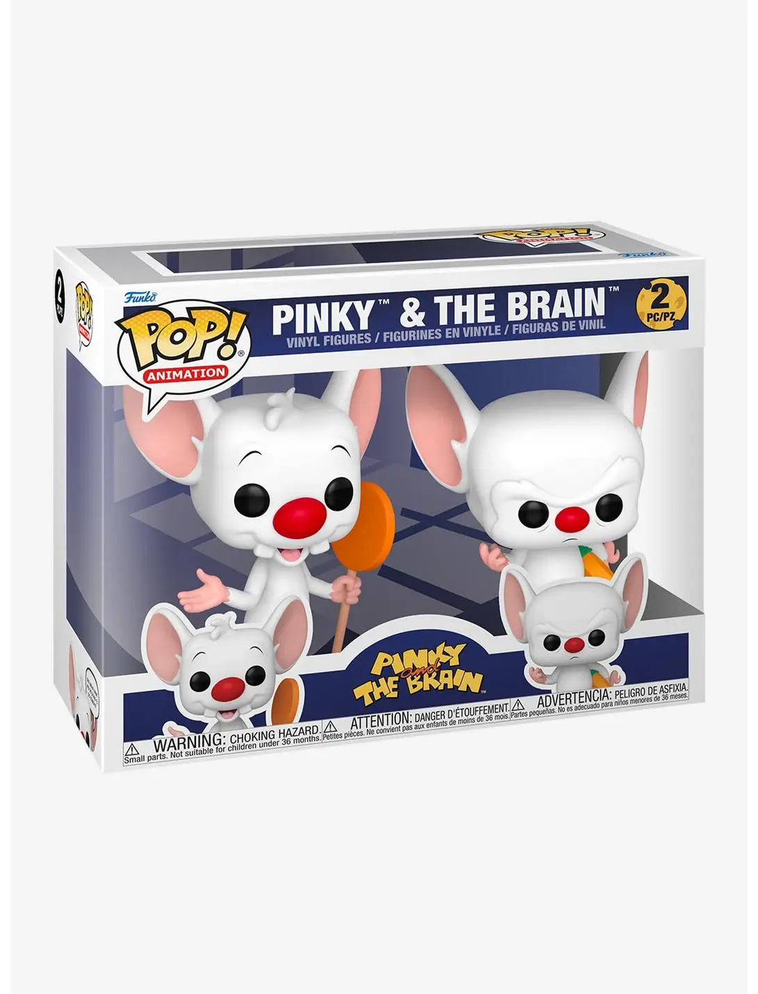 Funko Pop! Animation Pinky & The Brain Vinyl Figure Set