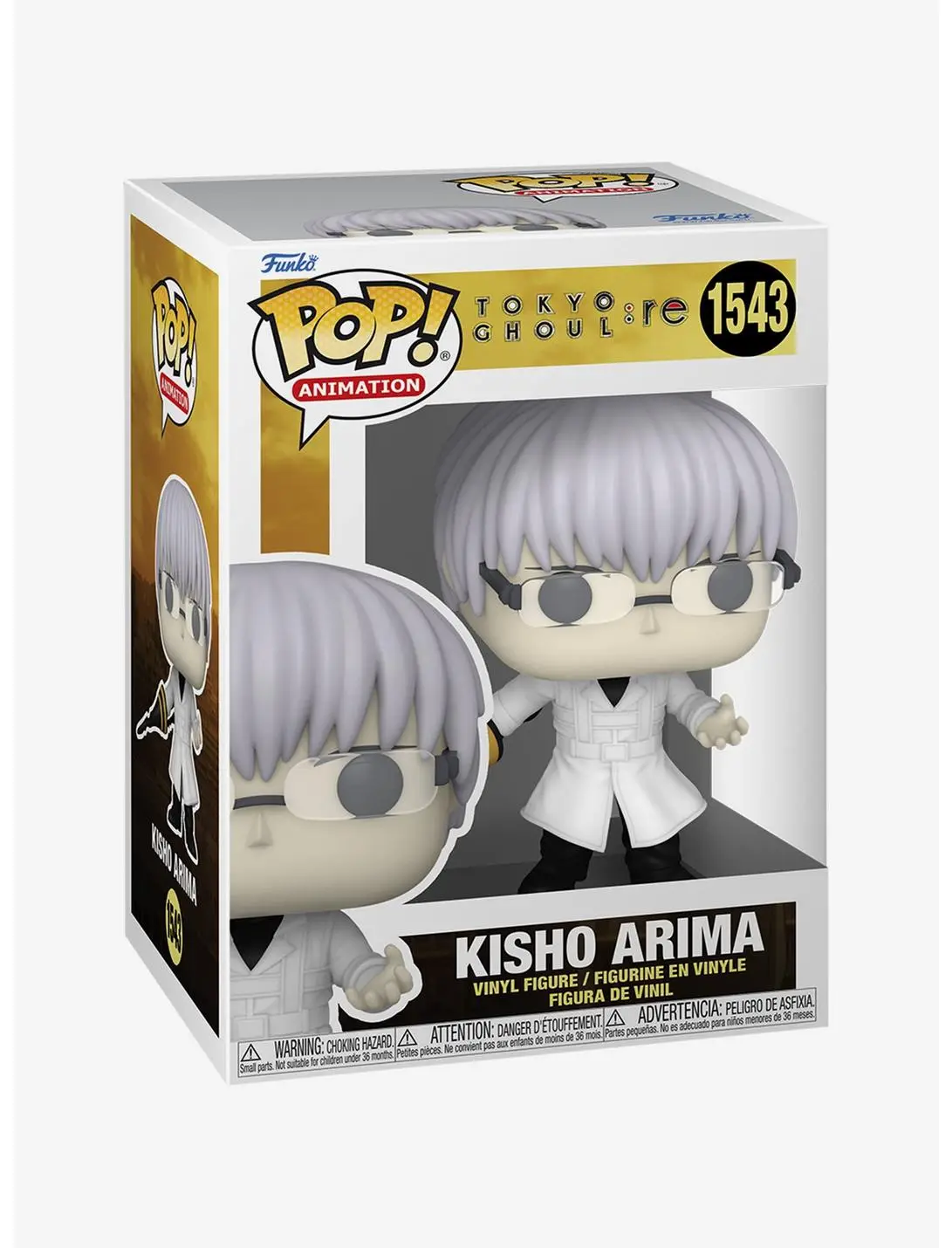 Funko Pop! Animation Tokyo Ghoul:re Kisho Arima Vinyl Figure