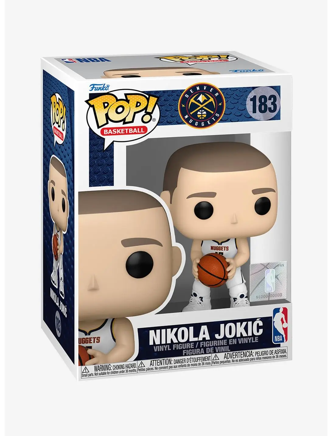 Funko Pop! Basketball Denver Nuggets Nikola Jokic Vinyl Figure