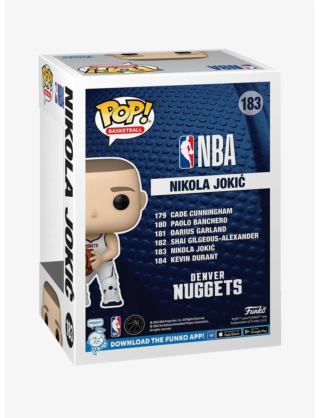 Funko Pop! Basketball Denver Nuggets Nikola Jokic Vinyl Figure