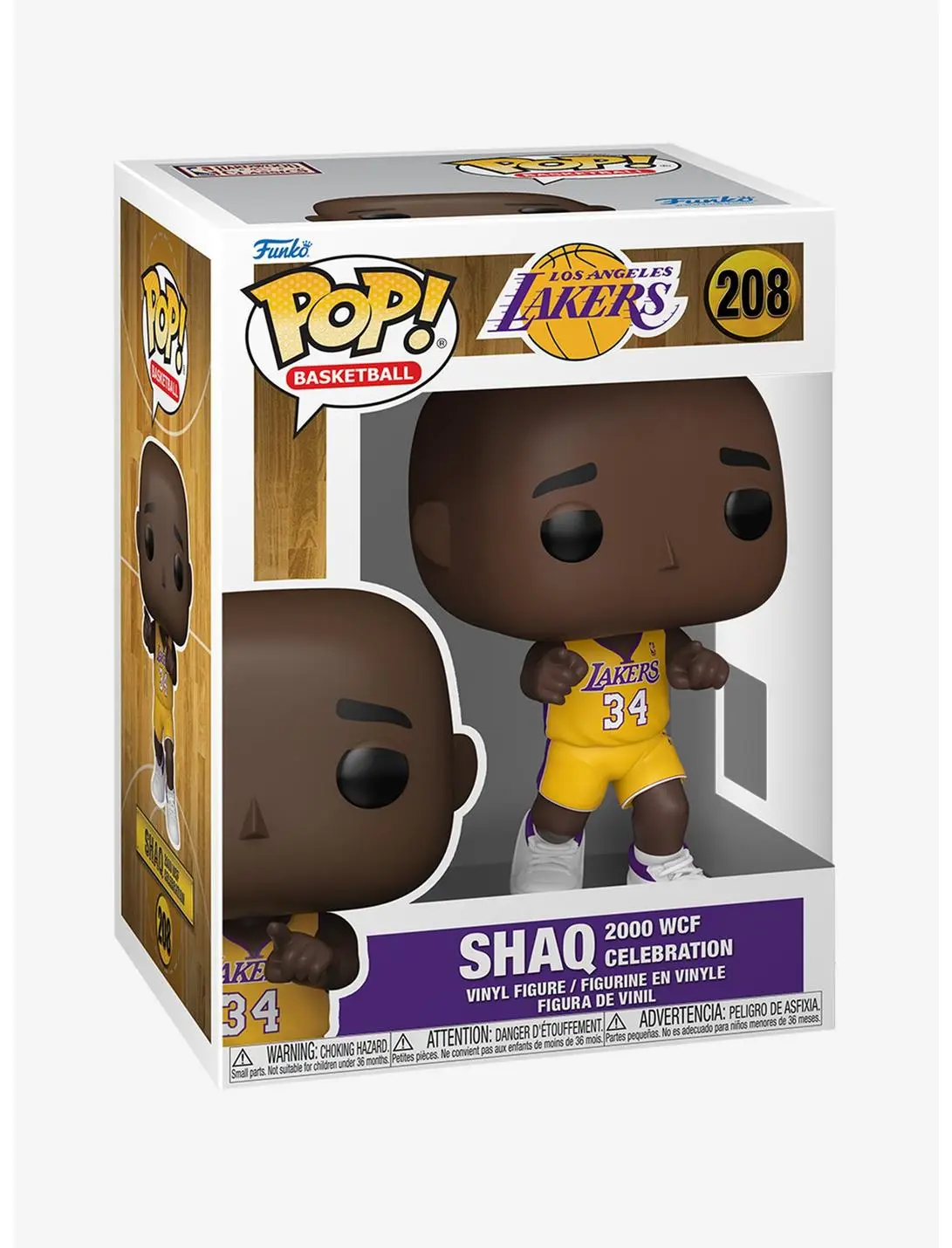 Funko Pop! Basketball Los Angeles Lakers Shaq 2000 WCF Celebration Vinyl Figure