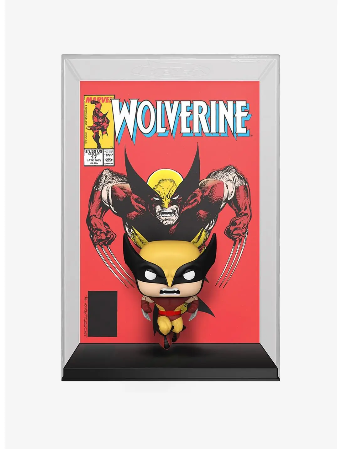 Funko Pop! Comic Covers Marvel X-Men Wolverine #17 Vinyl Figure Display