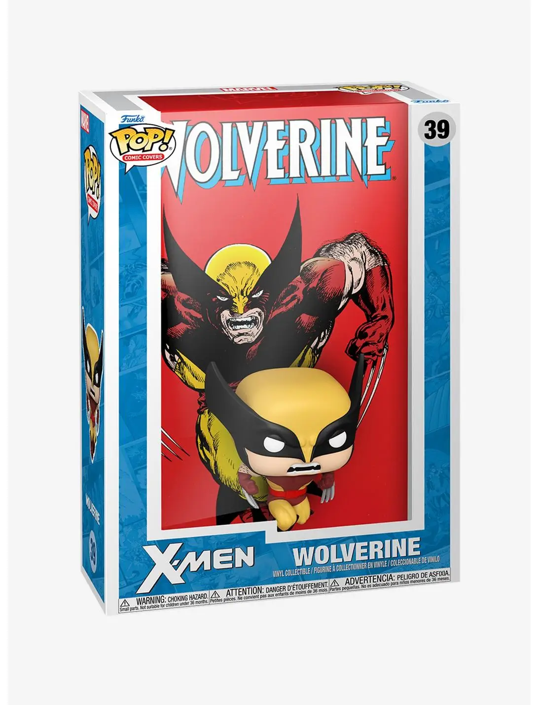 Funko Pop! Comic Covers Marvel X-Men Wolverine #17 Vinyl Figure Display