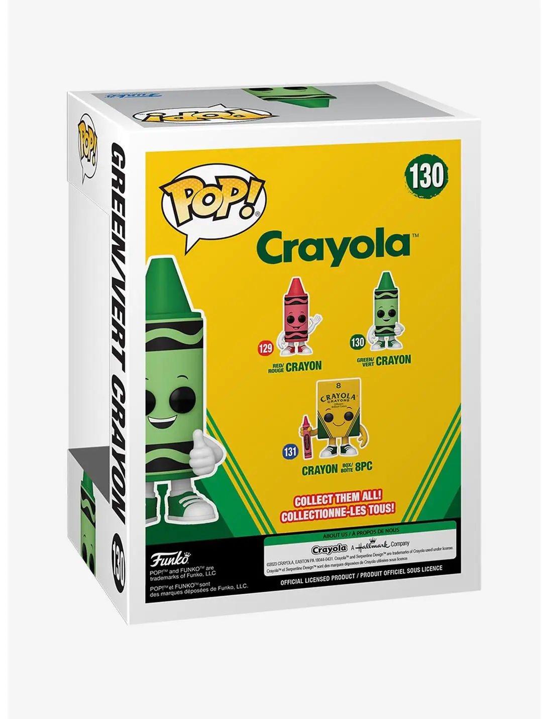 Funko Pop! Crayola Green Crayon Vinyl Figure