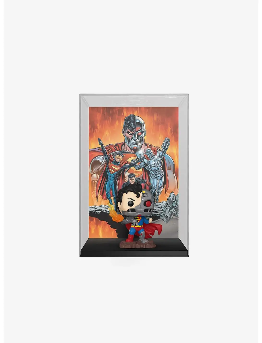 Funko Pop! DC Comics Cyborg Superman Comic Cover Vinyl Figure