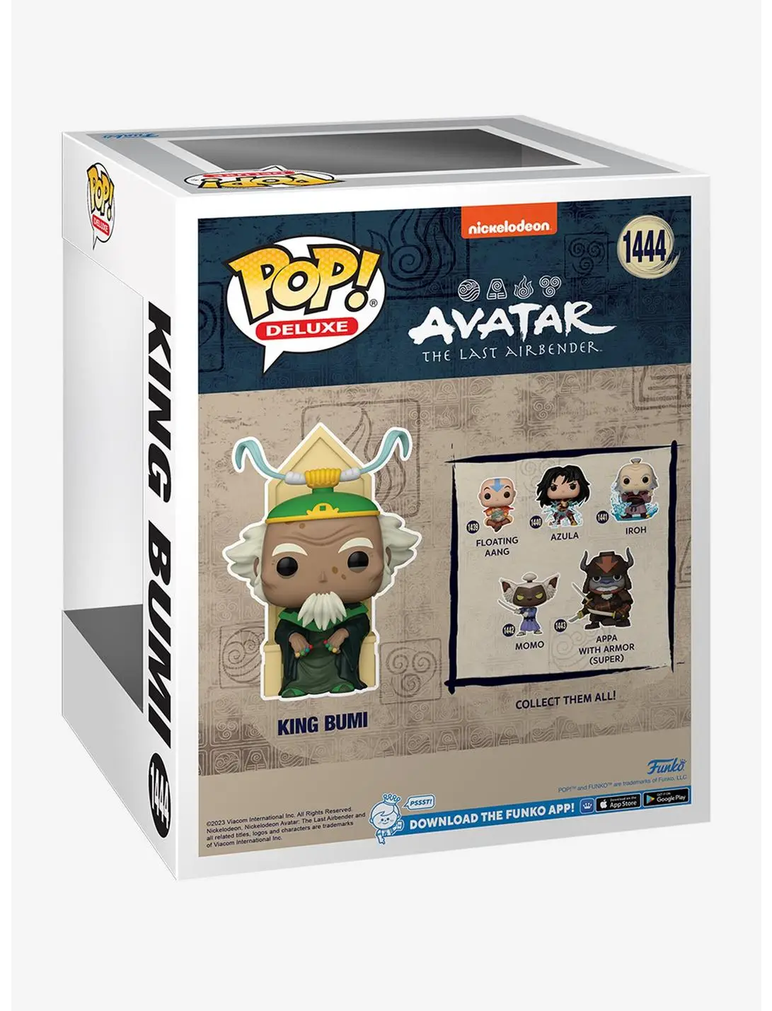 Funko Pop! Deluxe Avatar: The Last Airbender King Bumi Vinyl Figure