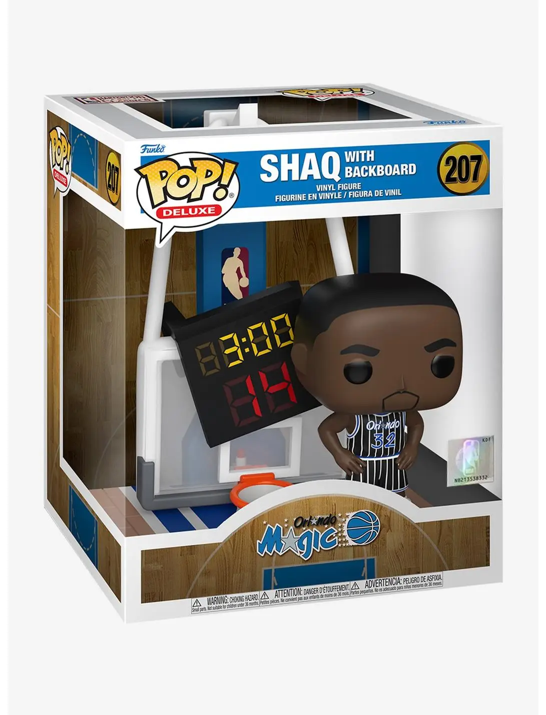 Funko Pop! Deluxe NBA Orlando Magic Shaq with Backboard Vinyl Figure