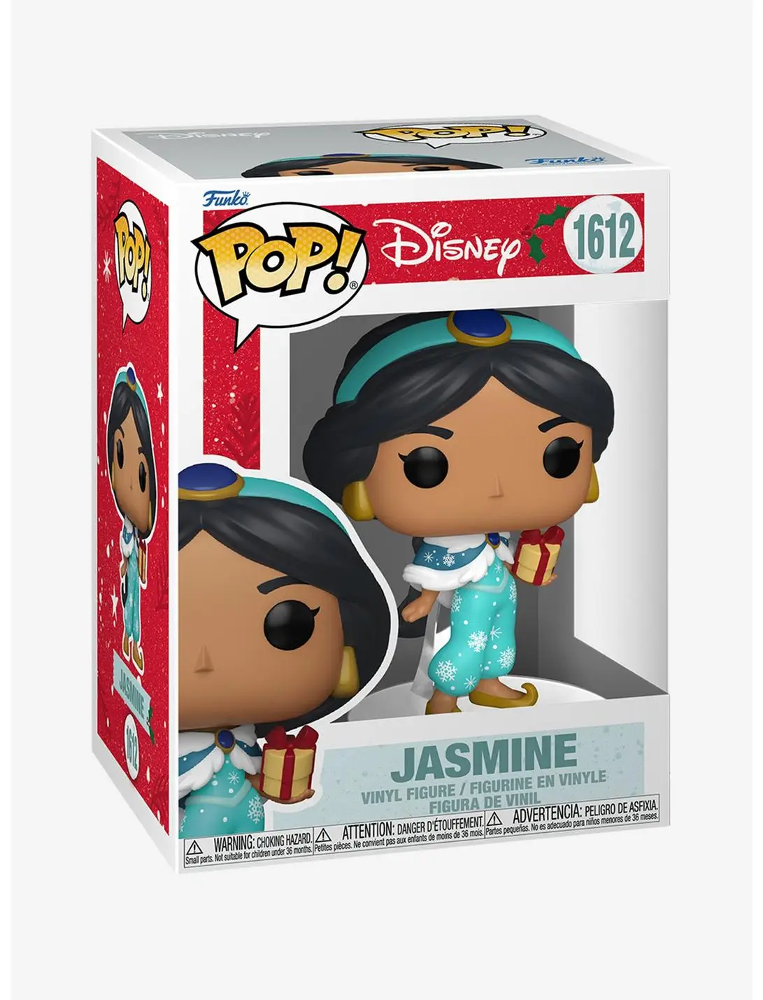 Funko Pop! Disney Aladdin Jasmine Holiday Vinyl Figure
